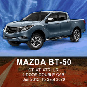 MAZDA BT-50 CANVAS Seat Cover JUN 2015 to SEP 2020 / FRONT ROW