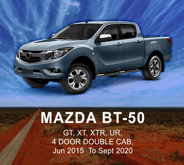 MAZDA BT-50 CANVAS Seat Cover JUN 2015 to SEP 2020 / FRONT ROW