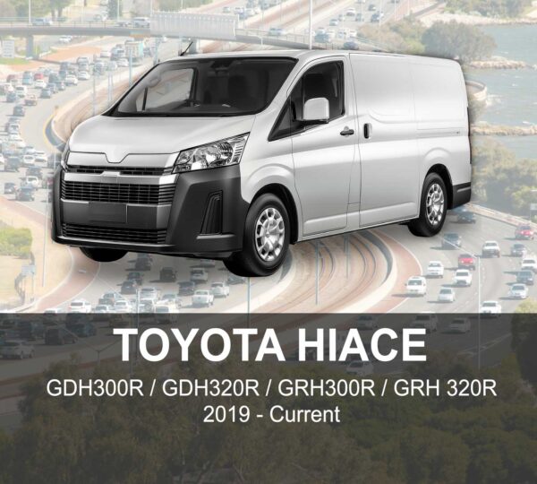 TOYOTA HIACE CANVAS Seat Cover May 2019 to Current / FRONT ROW