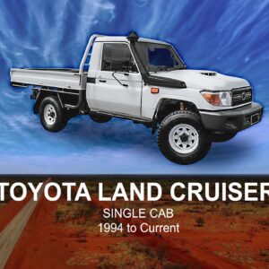 TOYOTA LANDCRUISER CANVAS Seat Cover 1994 to OCT 2016 / FRONT ROW