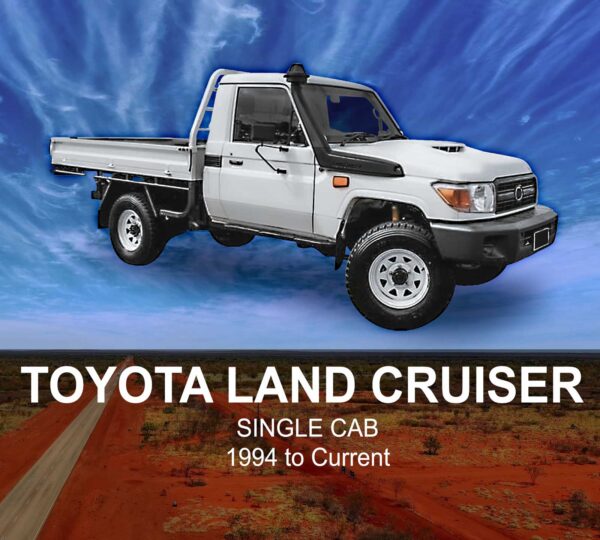TOYOTA LANDCRUISER CANVAS Seat Cover 1994 to OCT 2016 / FRONT ROW