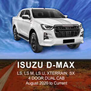 ISUZU DMAX CANVAS Seat Cover AUG 2020 to Current / FRONT ROW