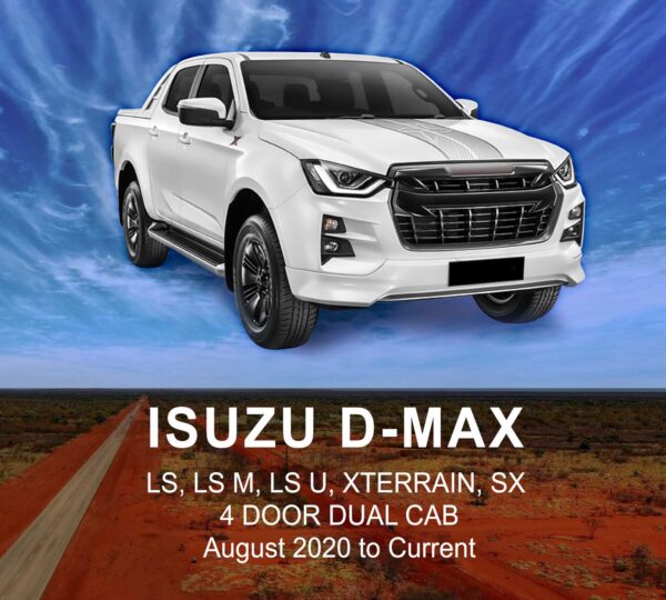 ISUZU DMAX CANVAS Seat Cover AUG 2020 to Current / FRONT ROW