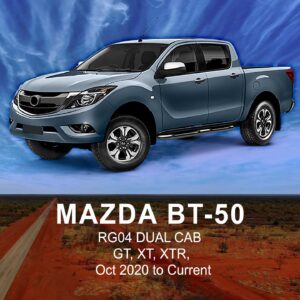 MAZDA BT-50 CANVAS Seat Cover OCT 2020 to Current / FRONT ROW