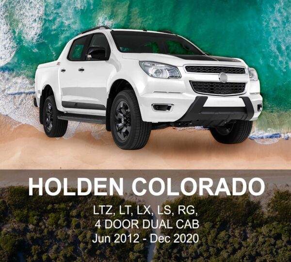 HOLDEN COLORADO NEOPRENE Seat Cover JUN 2012 to Dec 2020 / FRONT & REAR SET