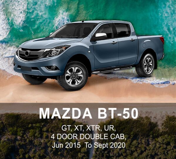 MAZDA BT-50 NEOPRENE Seat Cover JUN 2015 to SEP 2020 / FRONT & REAR SET
