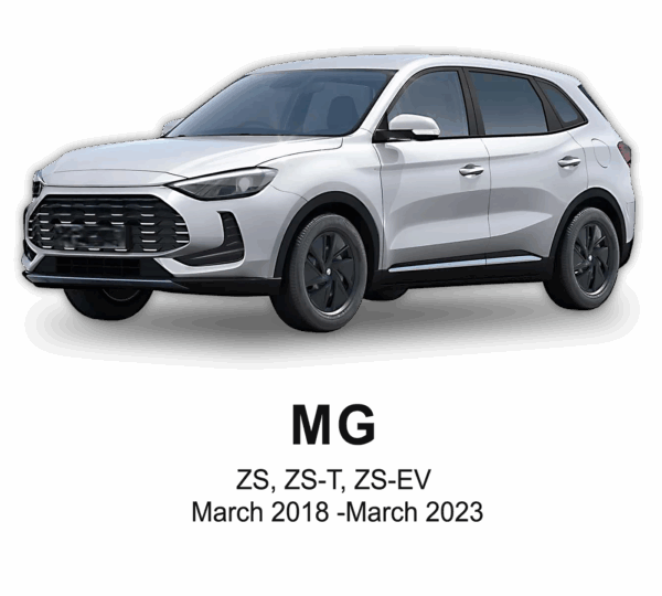 MG ZS POLYESTER PREMIUM Seat Cover MAR 2019 to MAR 2023 / FRONT & REAR SET
