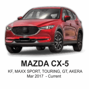 MAZDA CX5 POLYESTER Seat Cover MAR 2017 to Current / FRONT & REAR SET