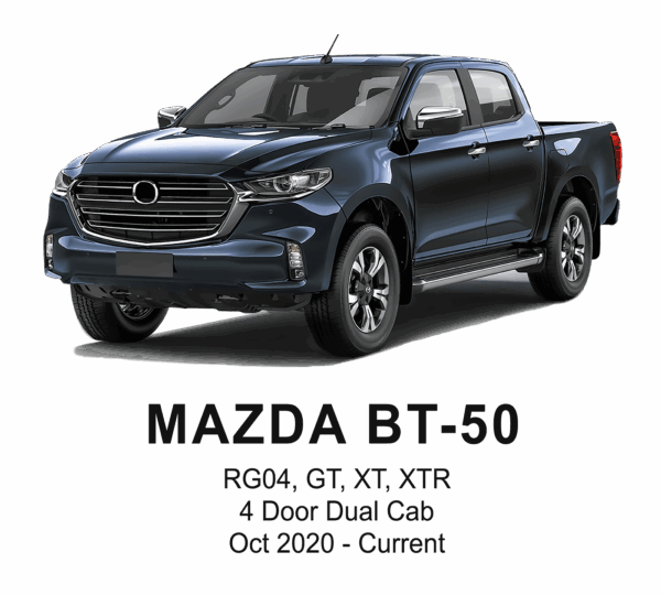 MAZDA BT-50 POLYESTER Seat Cover OCT 2020 to Current / FRONT & REAR SET