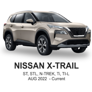 NISSAN X-Trail 5 Seater POLYESTER PREMIUM Seat Cover AUG 2022 to  Current / FRONT & REAR SET